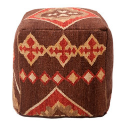 Surya Pouf Ottoman - Floor Pillows And Poufs