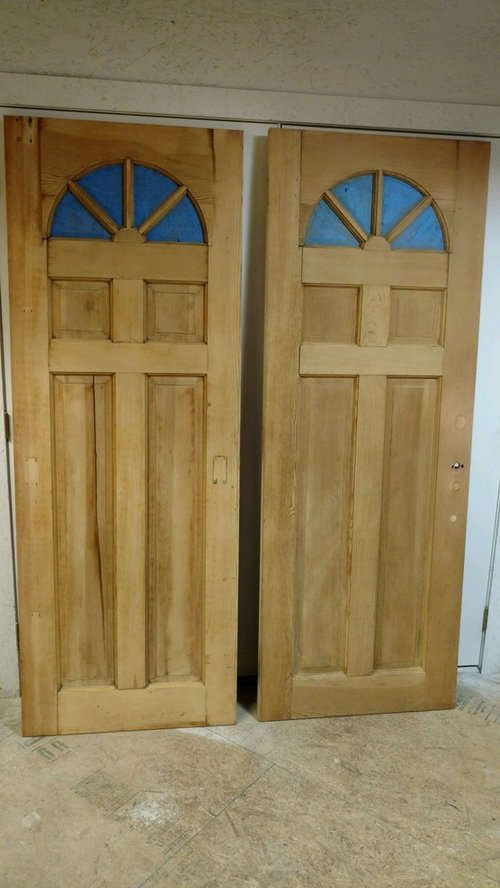 Vintage Door Stain And Paint
