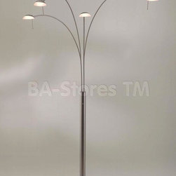 Shell 4 Light Arc Floor Lamp - Floor Lamps
