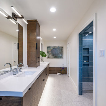 Mid Century Refresh - Primary Bathroom