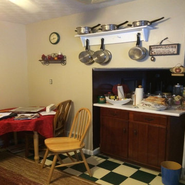 Dark to light: before and after