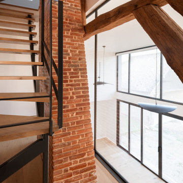 Détail souche de cheminée, verrière