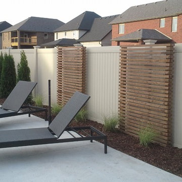 Modern fence panels