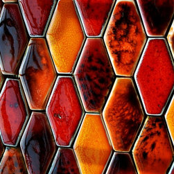 Handmade Hexagon Tiles - Mosaic Tiles