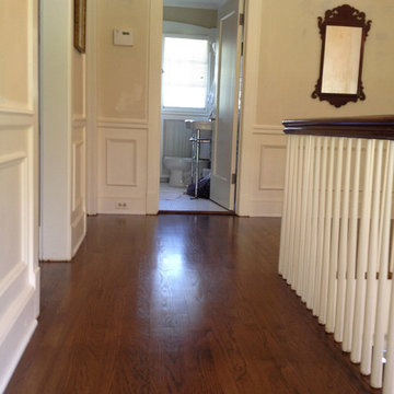 Red Oak Floors with Medium Brown Stain