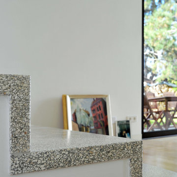 Bauhausvilla in Pankow Detail Treppe