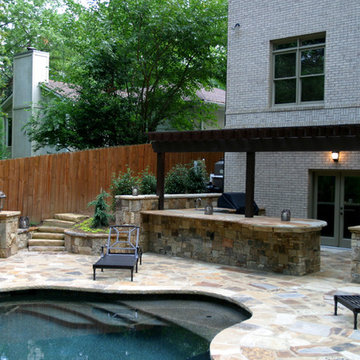 Pool and Outdoor Kitchen