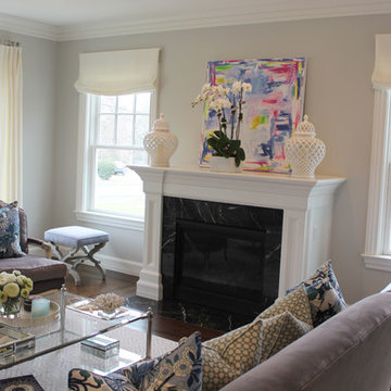 Rooms Featuring Custom Window Treatments by Lynn Chalk