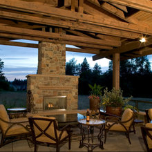 Screened in porch
