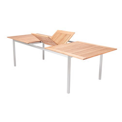 AuthenTEAK Stainless Collection - Outdoor Dining Tables