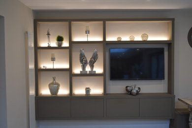 Design ideas for a medium sized contemporary dining room in Other.