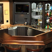 basement bar top ideas