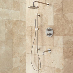 KENNEDY THERMOSTATIC TUB & SHOWER SYSTEM - Tub And Shower Faucet Sets