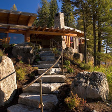 hillside steps