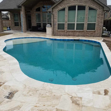 Recreation + Leisure: Custom Pool and Outdoor Kitchen with Patio Cover