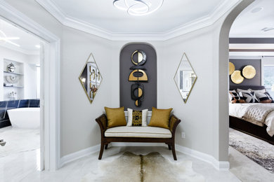Example of a hallway design in Houston