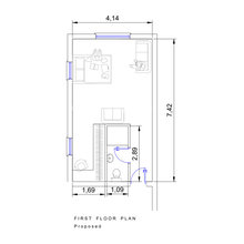 Master bedroom layout