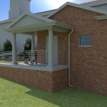 Spacious and Inviting Accessible Entry