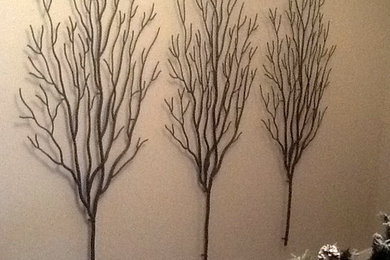Hand Forged Trees for Interior or Exterior Wall Decor
