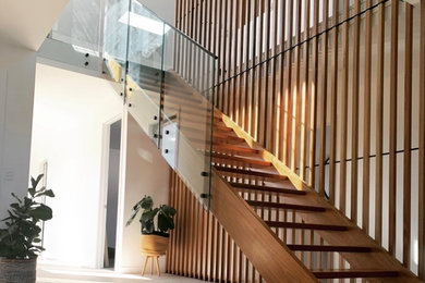 Modern staircase in Gold Coast - Tweed.