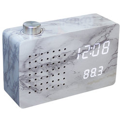 Contemporary Alarm Clocks by Gingko Electronics