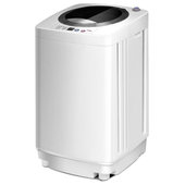 New Compact Twin Tub Mini Portable Washing Machine and Dryer, 16.5 lbs  Capacity, Washer and Dryer Combo Stackable, Portable Washer and Dryer Combo  for Apartments, Dorms, Condos, RVs, Camping, Black