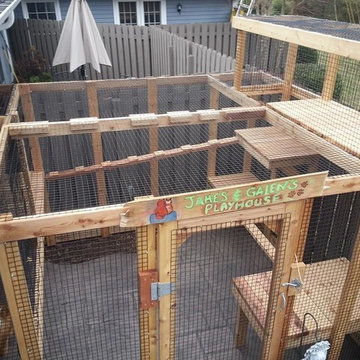 Cedar Cat Enclosure