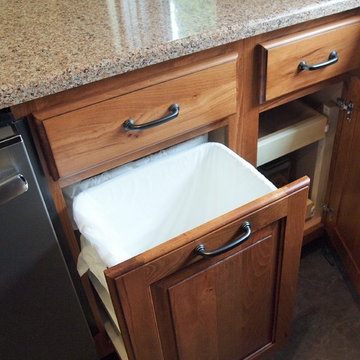 Galva, IL- Rustic Beech Kitchen With Storage Galore!