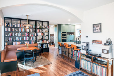 Inspiration for a 1950s home design remodel in Denver