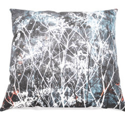 Spacecraft Studio Painting Dark Fennel Cushion - Decorative Cushions