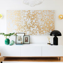 framed birch wall paper ideas