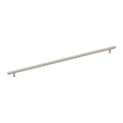 Cosmas - Cabinet Euro-Style Bar Pull, Stainless Steel, Set of 10 - Cabinet And Drawer Handle Pulls