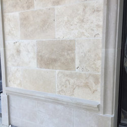 Exterior Travertine Cladding - Dallas - Products