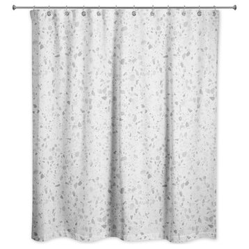 Terrazzo Pattern 3 71x74 Shower Curtain