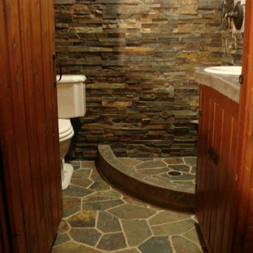 Stone Shower After