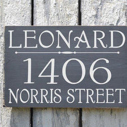 Address Plaques, House Numbers - Products