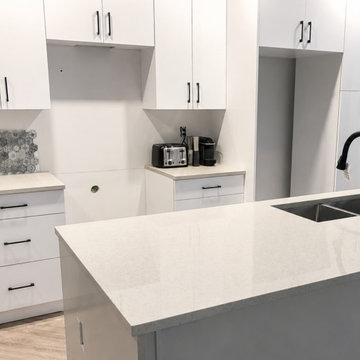 White High Gloss Cabinets
