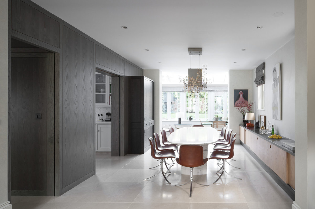 Contemporary Kitchen and Dining Room, St Johns Wood