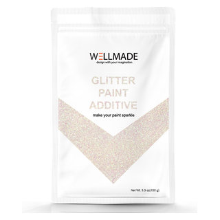 Mother Of Pearl Glitter Paint Additive 5.3oz/150g/bag+ 2pcs buffing pad -  Contemporary - Paint - by Wellmade