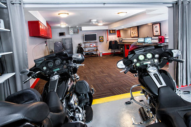 Example of a basement design in Milwaukee