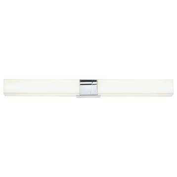 Norwell Lighting 9756-MA Artemis 2 Light 36"W LED Bath Bar - Chrome