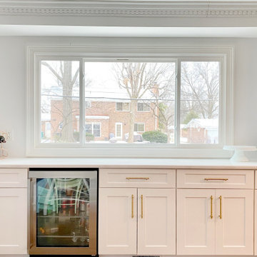 Powder Blue Kitchen