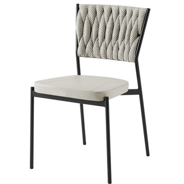 Leander Dining Chair, Set of 4, Alpine Light Gray, Fairfax Gray
