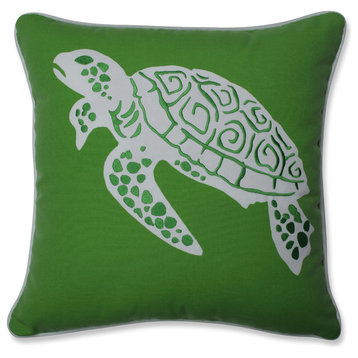 Outdoor/Indoor Thomas Turtle Outdoor/Indoor Throw Pillow