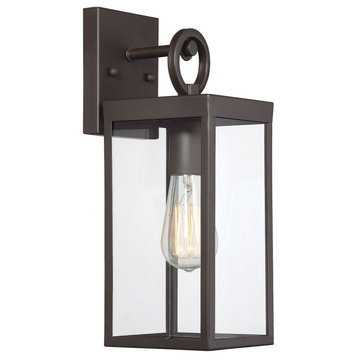 Savoy House Meridian 1 Light Outdoor Wall Sconce M50026ORB, Oil Rubbed Bronze