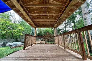 Example of a deck design in Toronto
