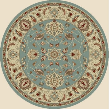 Concord Global Chester 9706 Oushak Rug 6'7"x9'3" Blue Rug