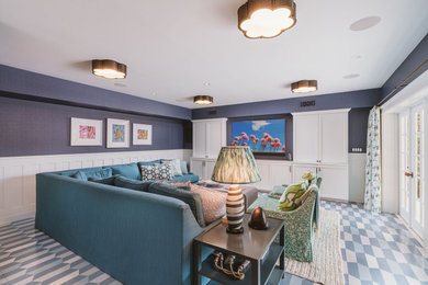 Living room photo in Santa Barbara
