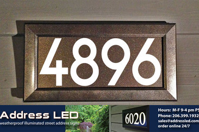 AddressLED - street address lighting