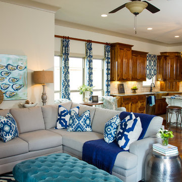 Coastal Modern Kitchen & Keeping Room